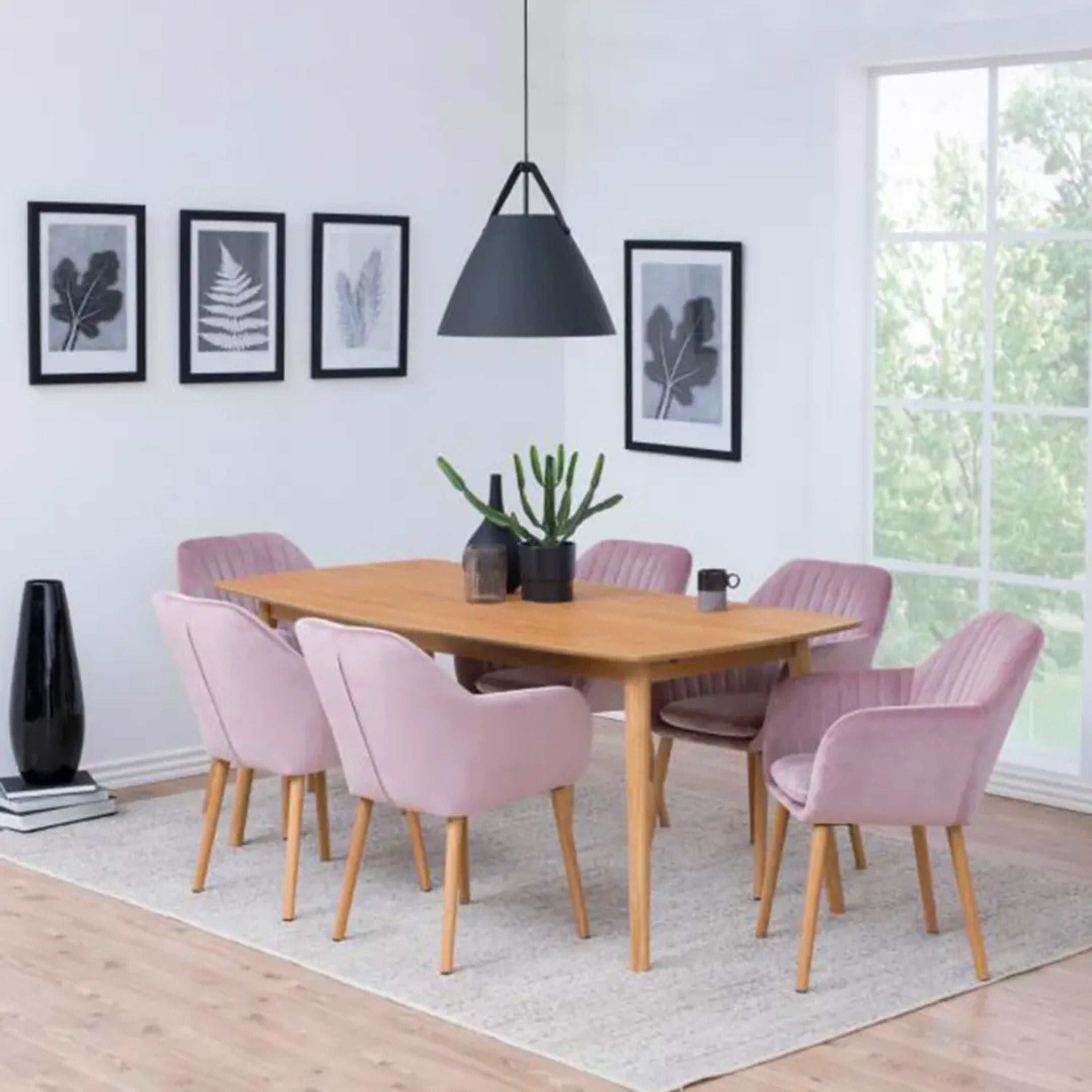 طاولة طعام ناغانو مستطيلة