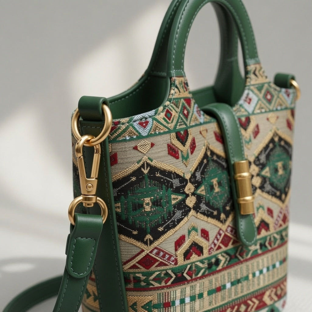 Jamila Designer Heritage Nomad Green Bucket Bag 2026 Ramadan Limited Edition