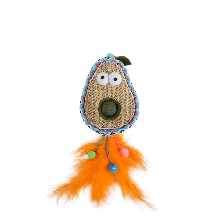 All For Paws Whisker Fiesta- Catnip Ball Avocado