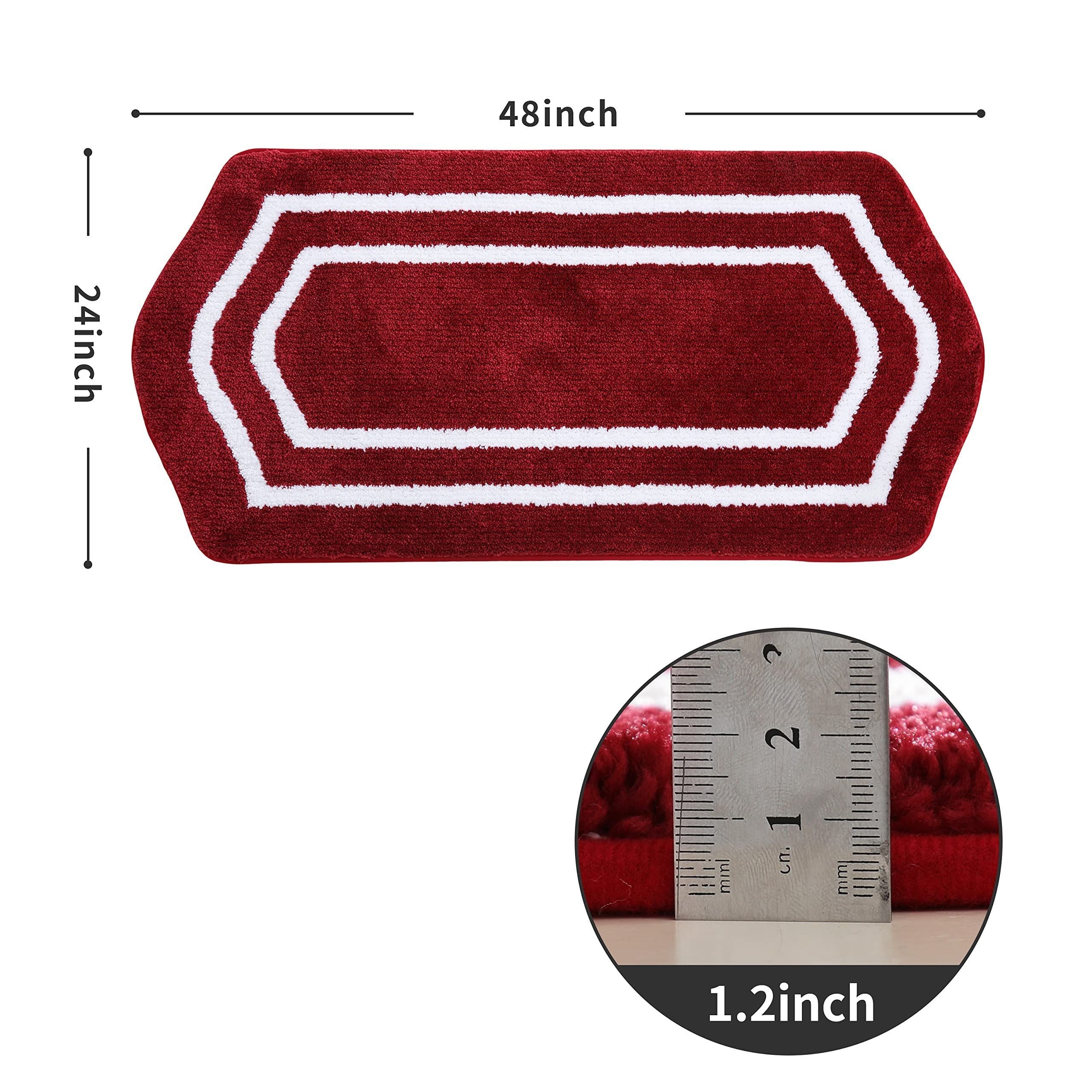 AIESY® Extra Thick Linen Anti-Slip Soft Bath Mats