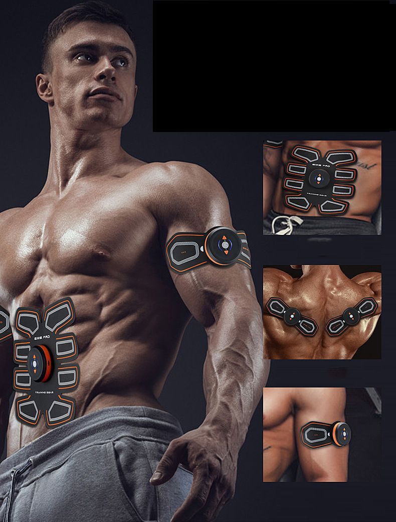 Abdominal Muscle Stimulator Trainer EMS Fitness Equipment Training Gear For Gym