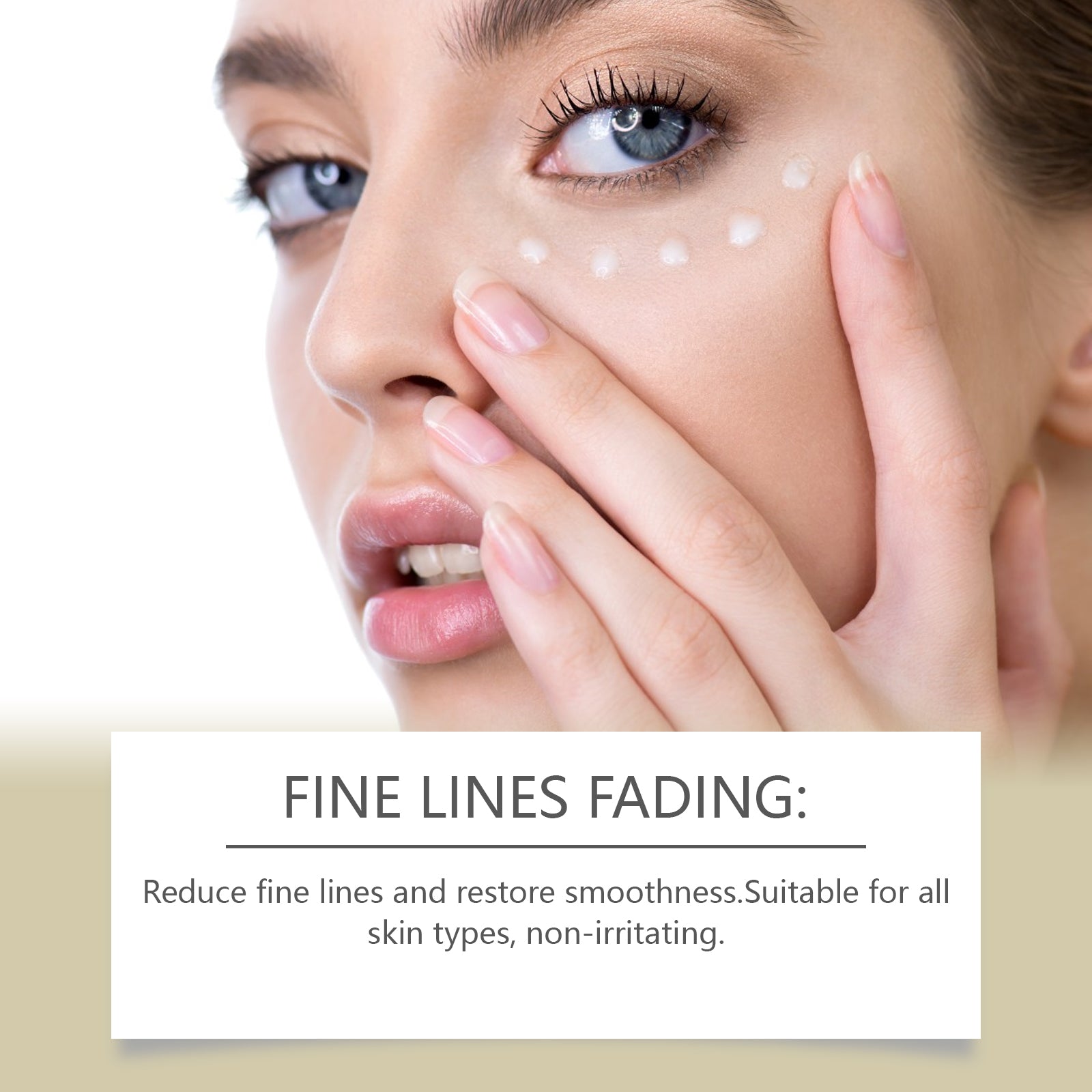 Anti Aging Eye Cream, Deep Moisturizer, Nourishing, Gentle Care, Skin Elasticity ,30g