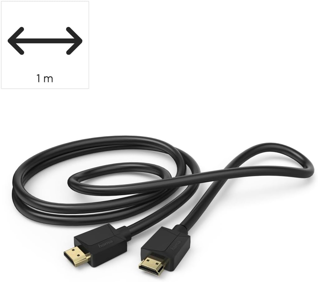 Hama 205241 Ultra High Speed HDMI™ Cable, Plug - Plug, 8K, 1.0 m