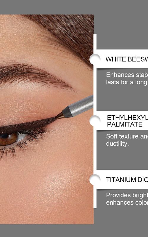 Waterproof Gel Eyeliner Pencil with Smooth Glide and Long Wear
