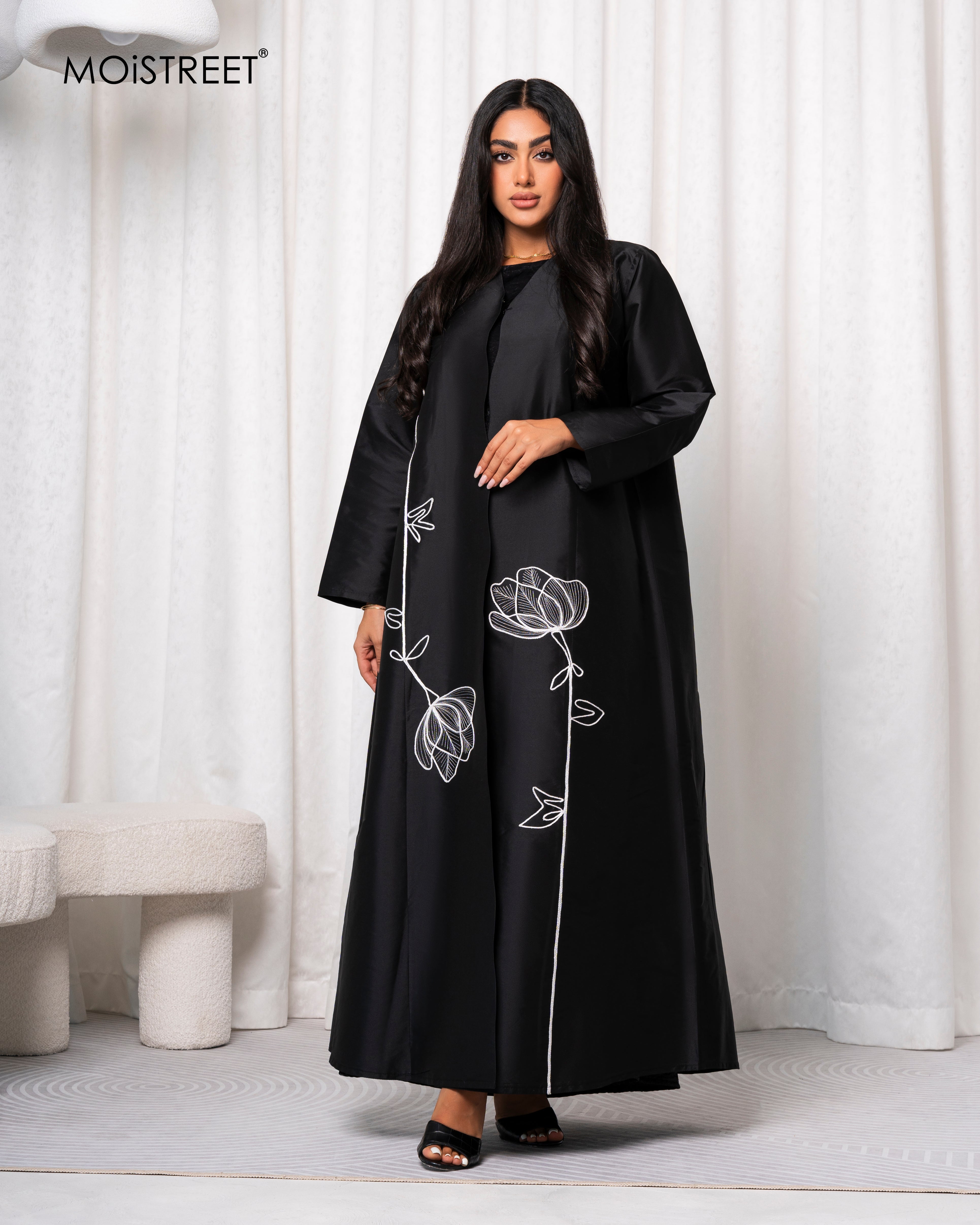 MOiSTREET Handmade Tafta Abaya