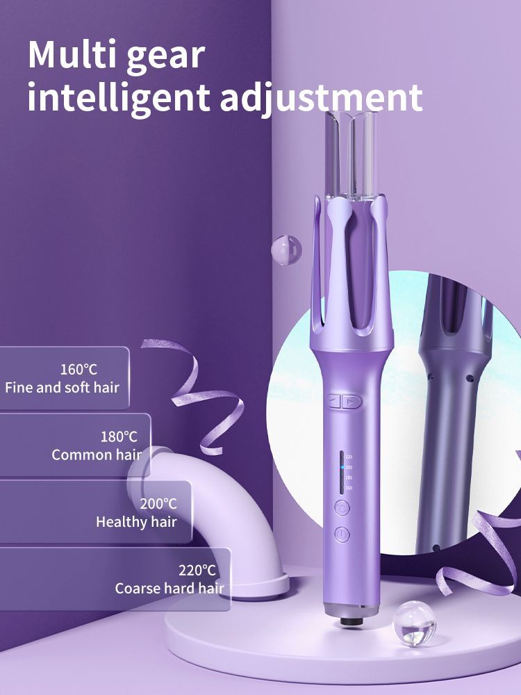 Automatic Hair Curler 32mm Auto Rotating Curling Iron With 4 Temperature