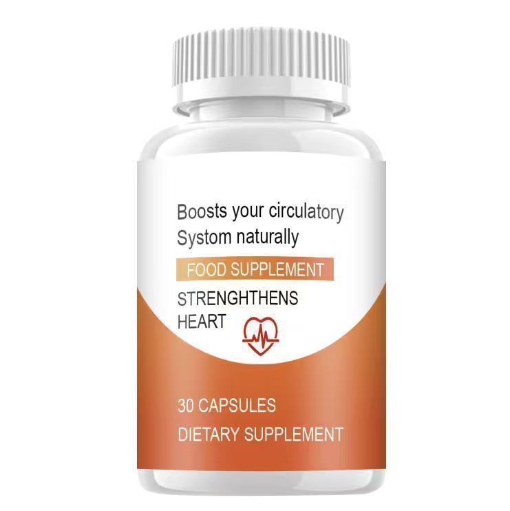 Heart Support Dietary Supplement Capsules, 30 Count - Promotes Circulatory Health & Immune Function, Antioxidant Formula