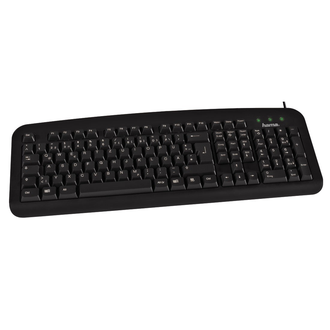 HAMA 57209 K212BASIC KEYBOARD BLACK