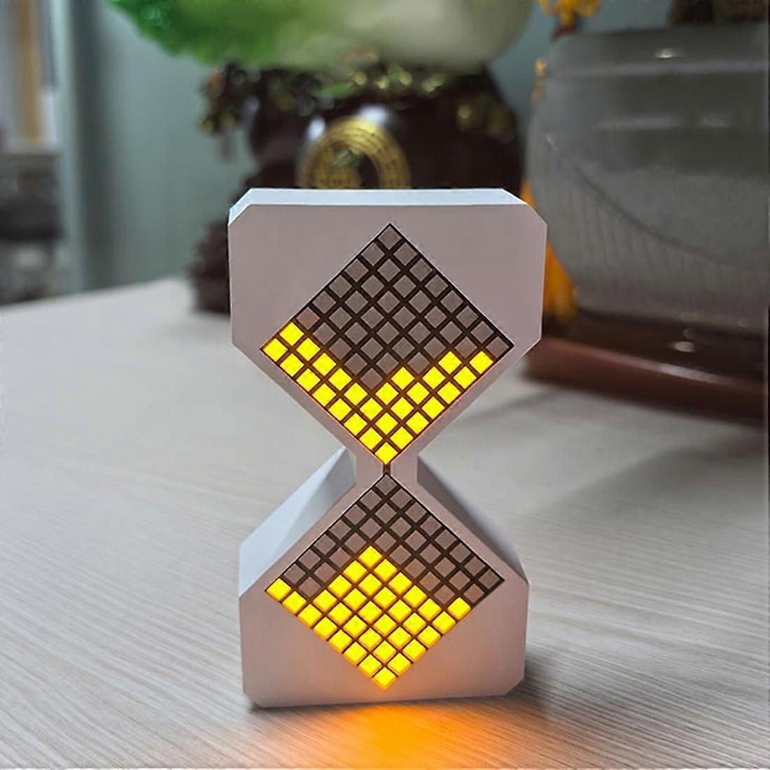 Electronic Sensing Hourglass Timer Home Desktop Decompression Ornament Small Sand Timer for Office Decor 2pc