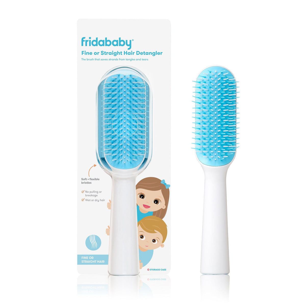 Frida Baby Hair Detangler Brush - Fine or Straight Hair