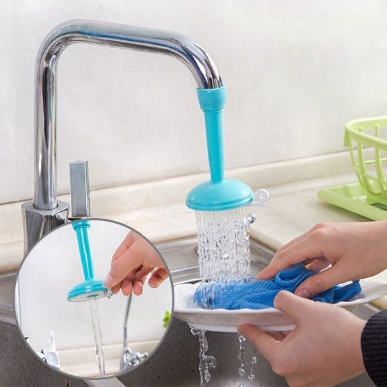 2 PCS Faucet Splash Water-saving Shower