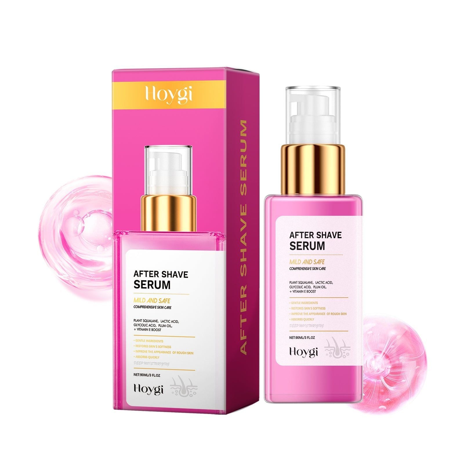 Aftershave Essence, Gentle Moisturizer for Hair Removal Care, Soothes & Nourishes Skin ,90ml
