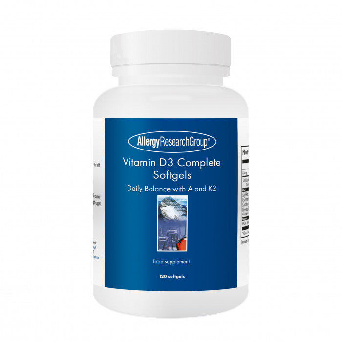 Allergy Research Vitamin D3 Complete 120 Softgels