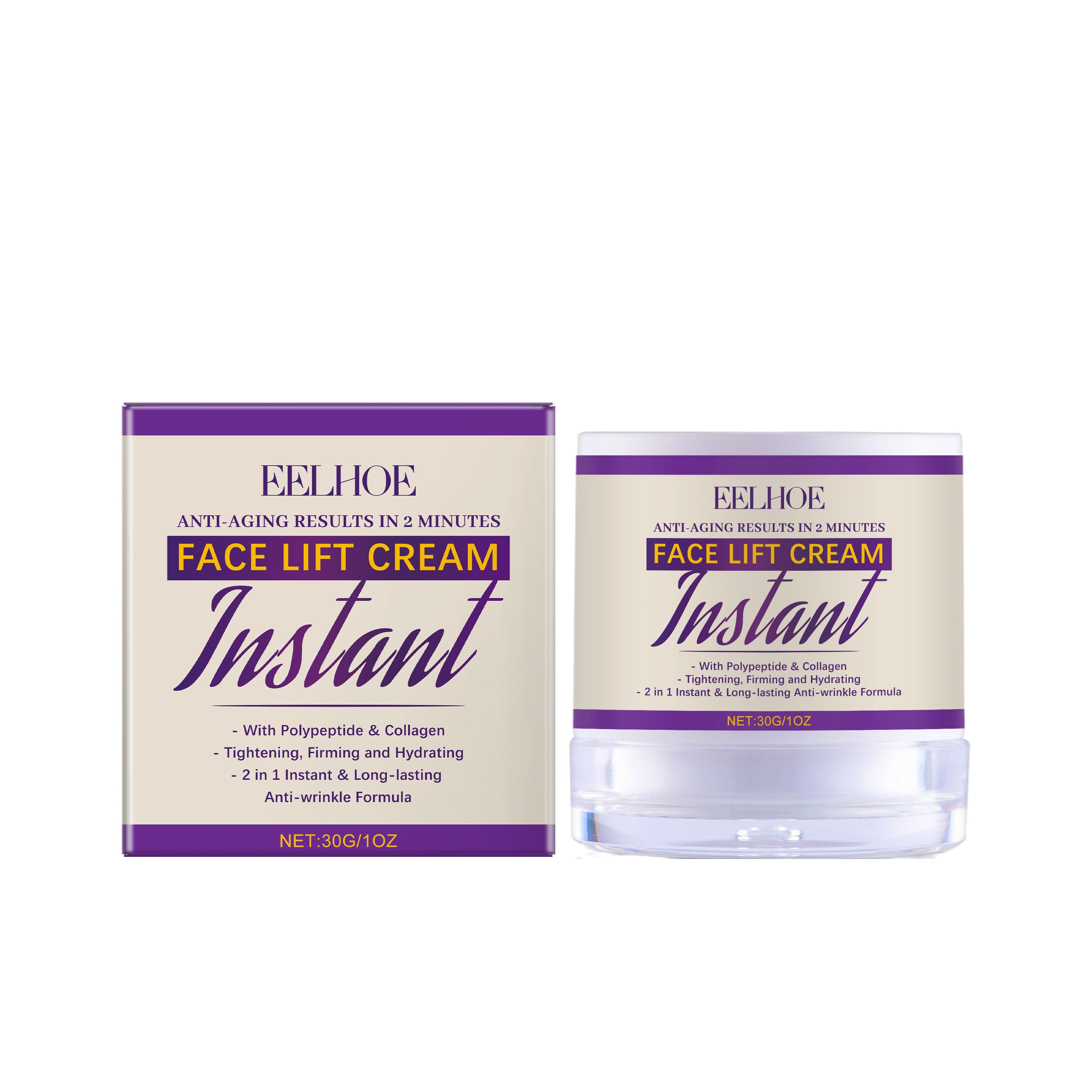 Collagen Facial Care Cream, Anti-Aging, Hydrating, Firming, Fine Lines Treatment ,30g