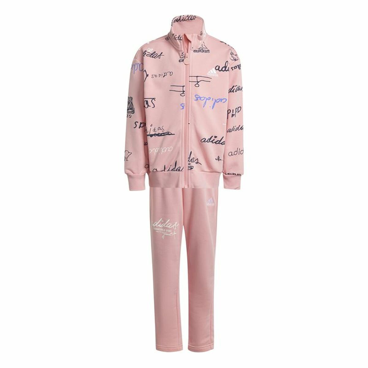 Women's Tracksuit Adidas Brand Love Little niña Rosa Pink