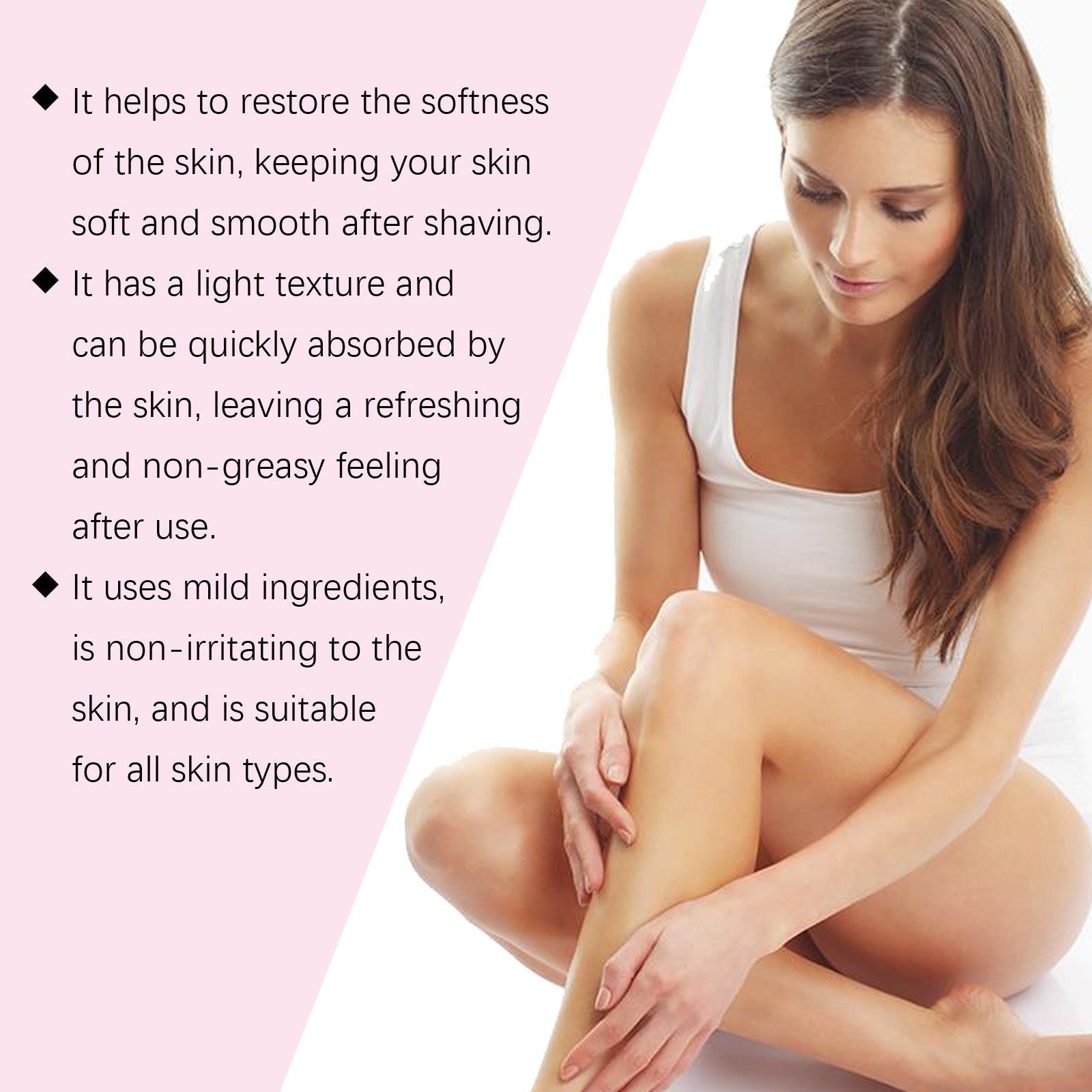 Aftershave Essence, Gentle Moisturizer for Hair Removal Care, Soothes & Nourishes Skin ,90ml