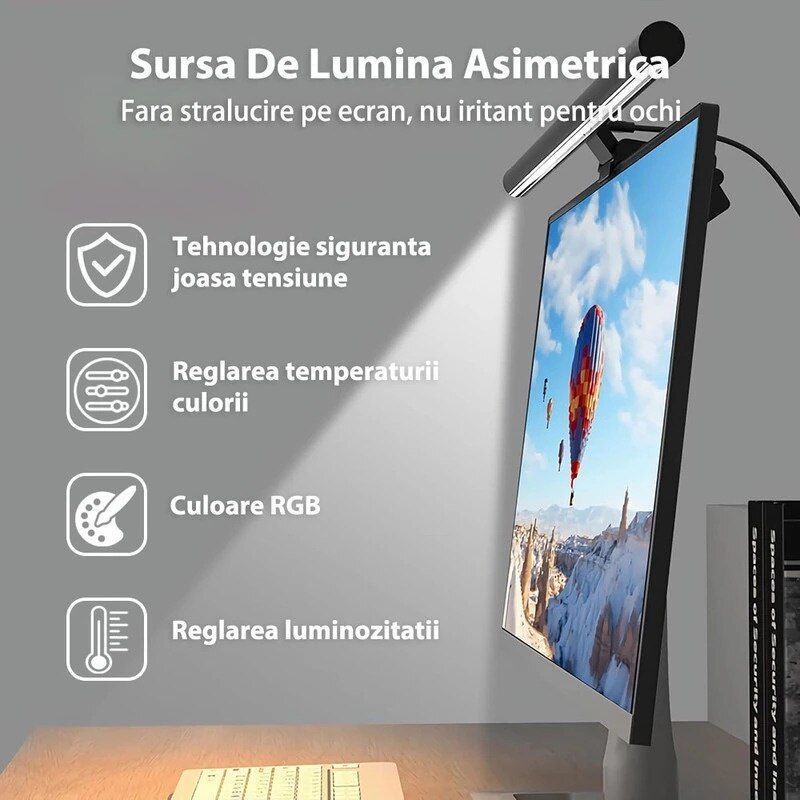 Computer Light Screen Hanging Light Monitor Computer Screen Eye Protection Lamp