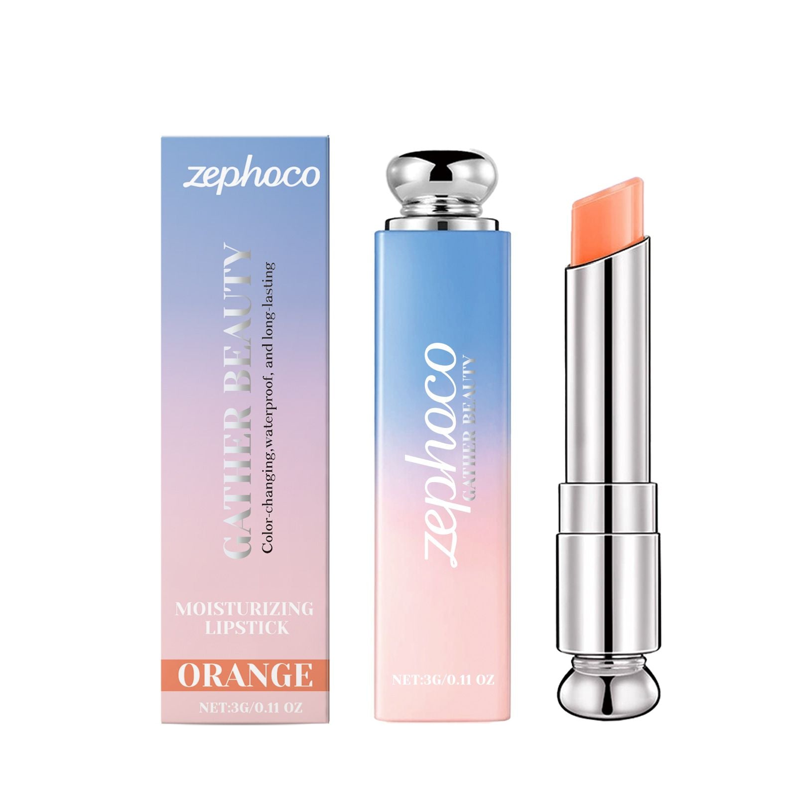 3g Color Changing Lip Balm with Hydrating and Gloss Finish
