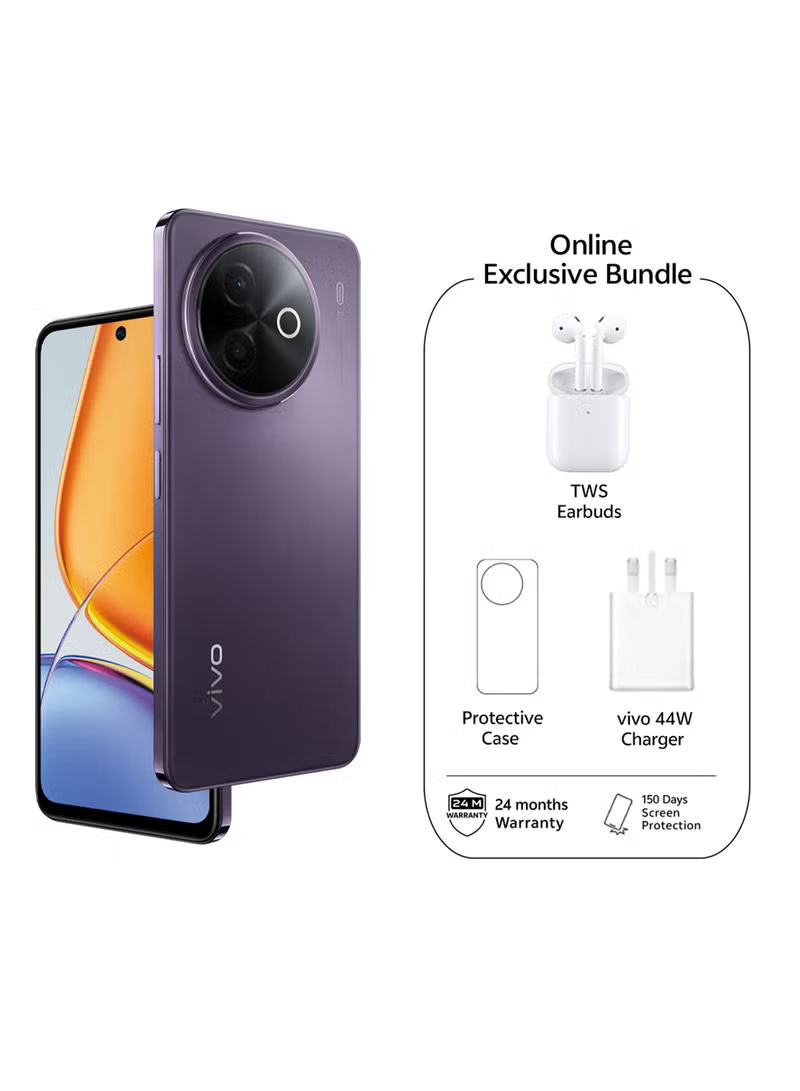 Vivo Y39 5G Dual SIM Purple 8GB RAM 256GB - Middle East Version