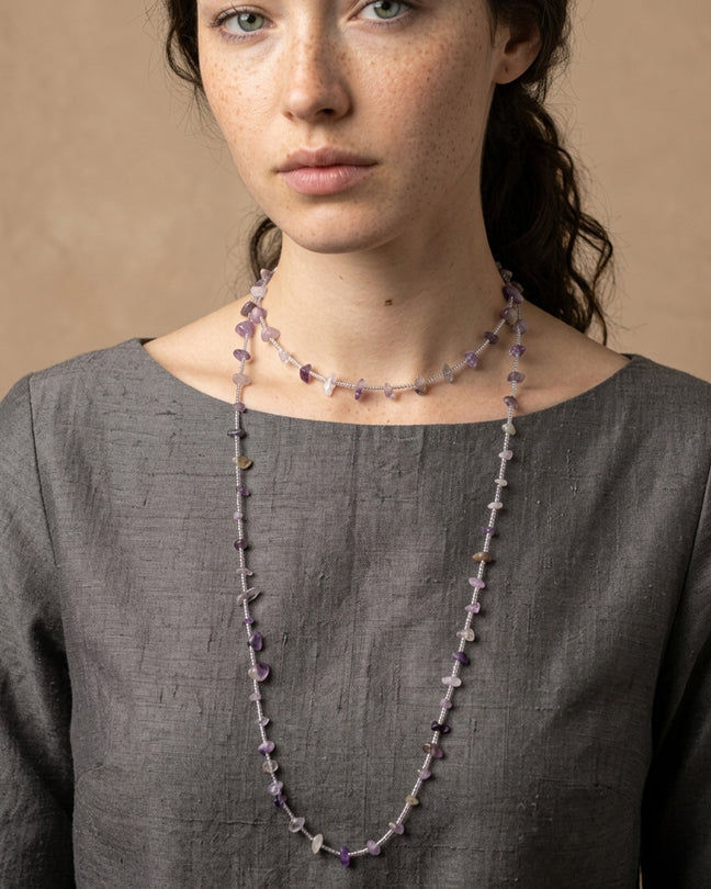 ZÉNA O Necklace aluminum chain with stainless steel clasp