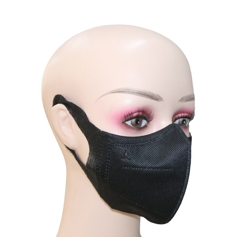 50pcs Adult Face Mask 3D Disposable Dust Mask 3 Layer Breathable Protective Mask