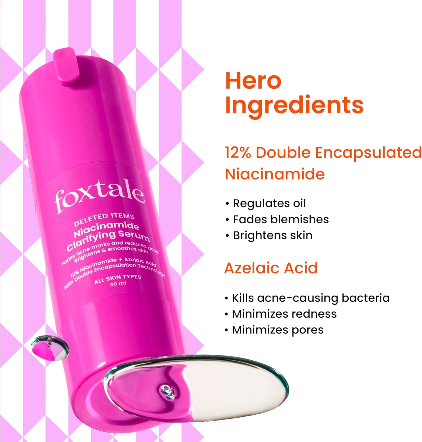 Foxtale Niacinamide Clarifying Serum 30Ml