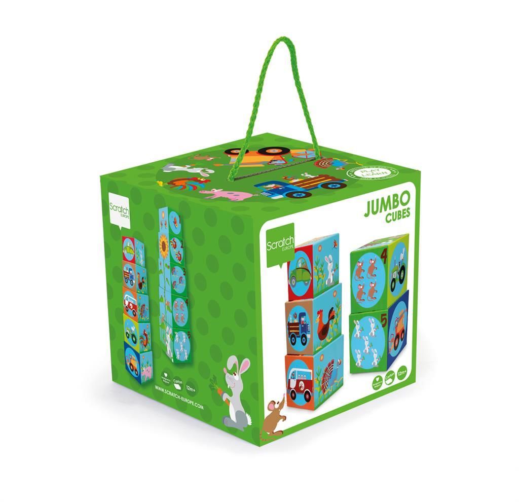 Stacking Tower Jumbo Farm 5 Pcs