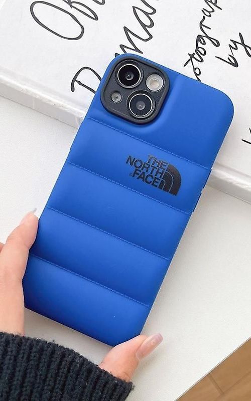 For iPhone 13 Series - 3D Cute Shockproof Cover, Winter Down Jacket Puffer Soft Cloth Case For iPhone 13/13 Pro/13 Pro Max