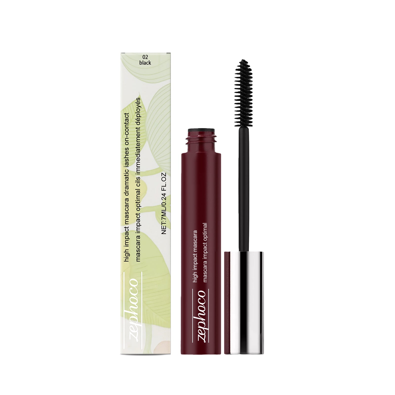 Light Black Mascara, Natural Warping, Curling, Daily Wear, Voluminous ,7ml