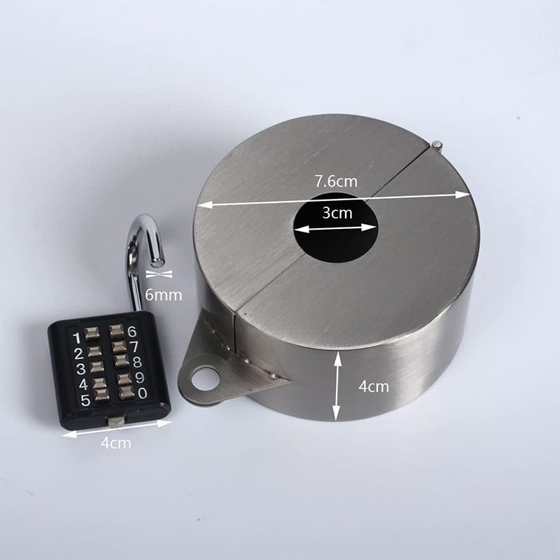Outdoor Faucet Lock Cover Gate Valve Locking Device Water Spigot Lock