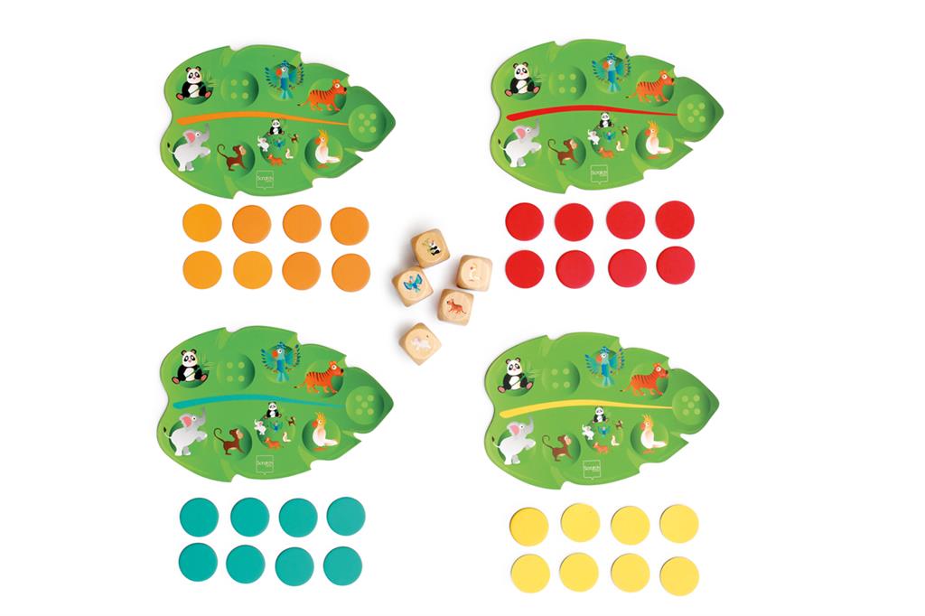 Jungle Yam Yahtzee Board Game