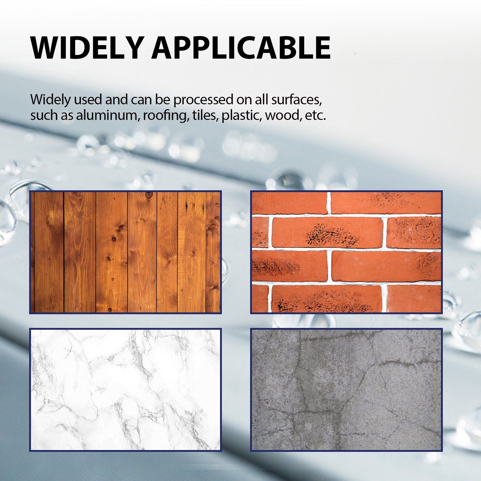 Premium Waterproof Glue for Leak Repair, Tile, Wall, Roof, Pipe, Easy to Use ,1set