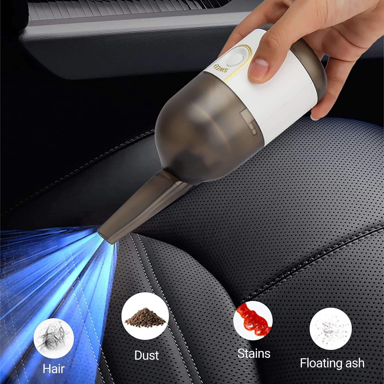 Mini Vacuum Cleaner Desktop Cordless Cleaning Machine For Home Car Office