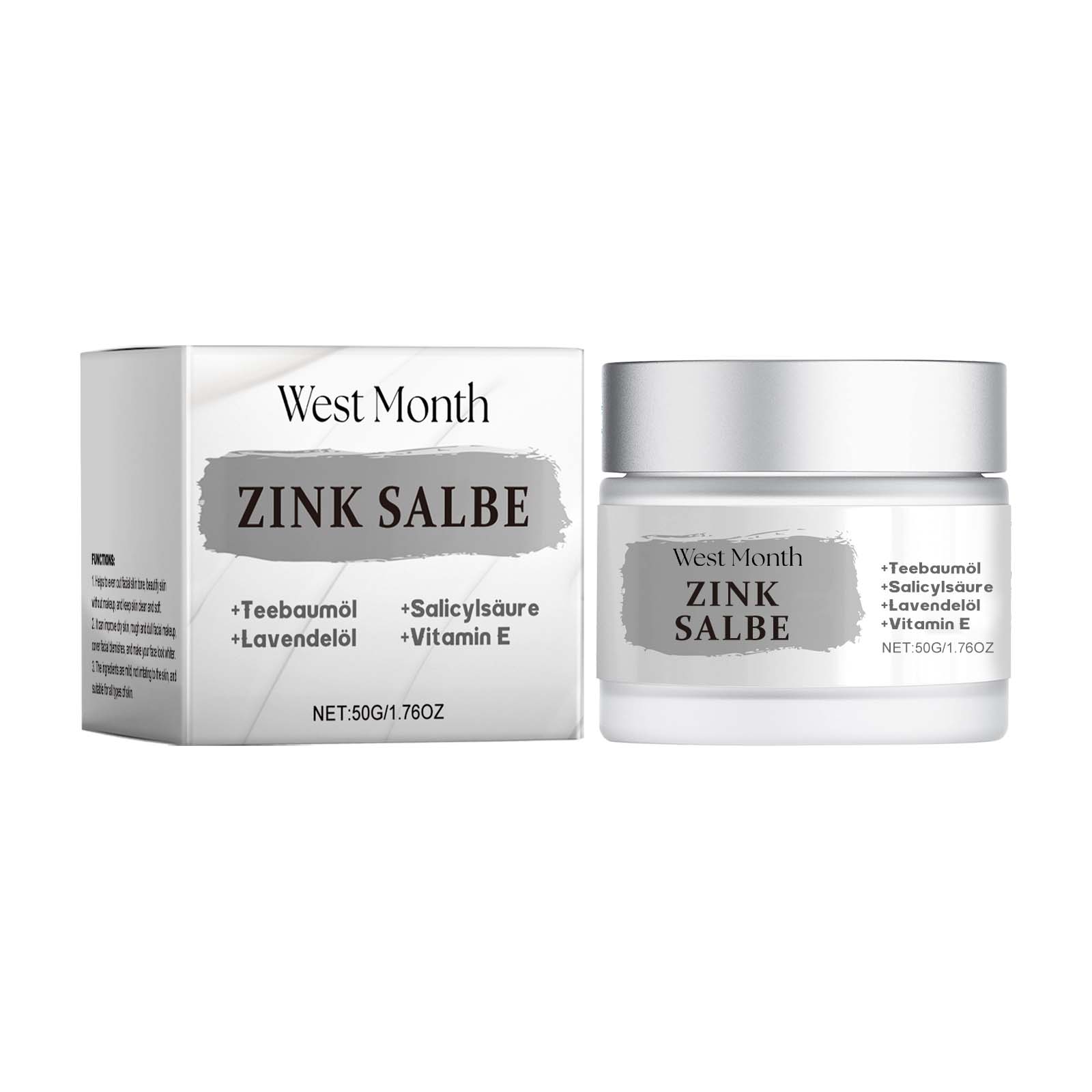 Acne Face Cream, Oil Control, Soothing, Poreless, Gentle Facial Care ,50g