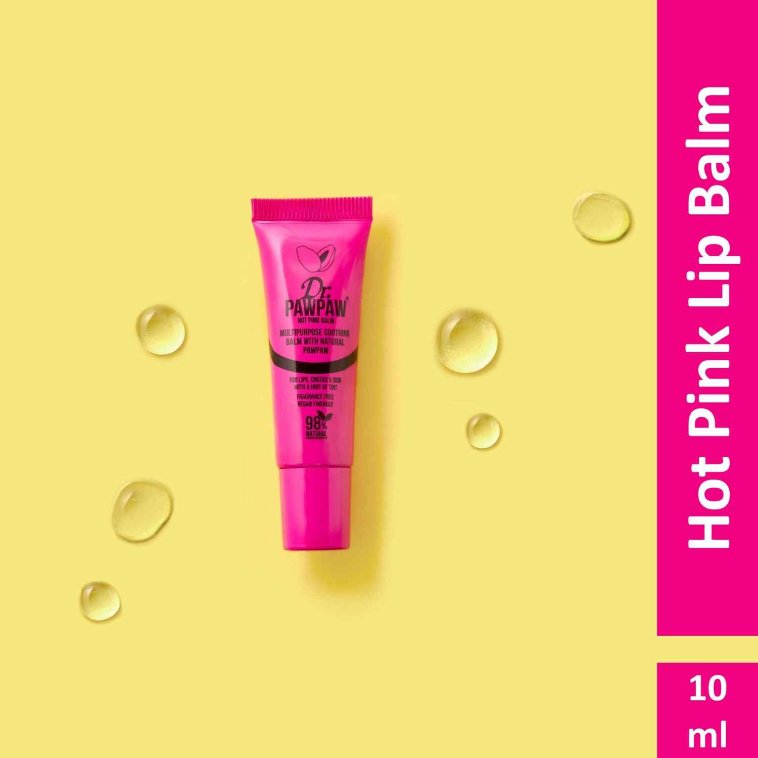 Dr. Pawpaw Hot Pink Balm For Lips And Skin, 1 X 10Ml