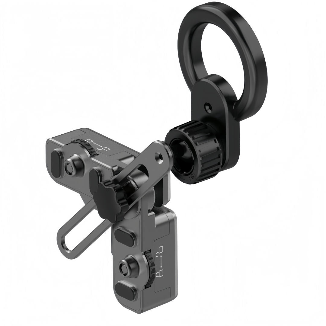 Blupebble Roadmag Halo Screen Clip Holder Black