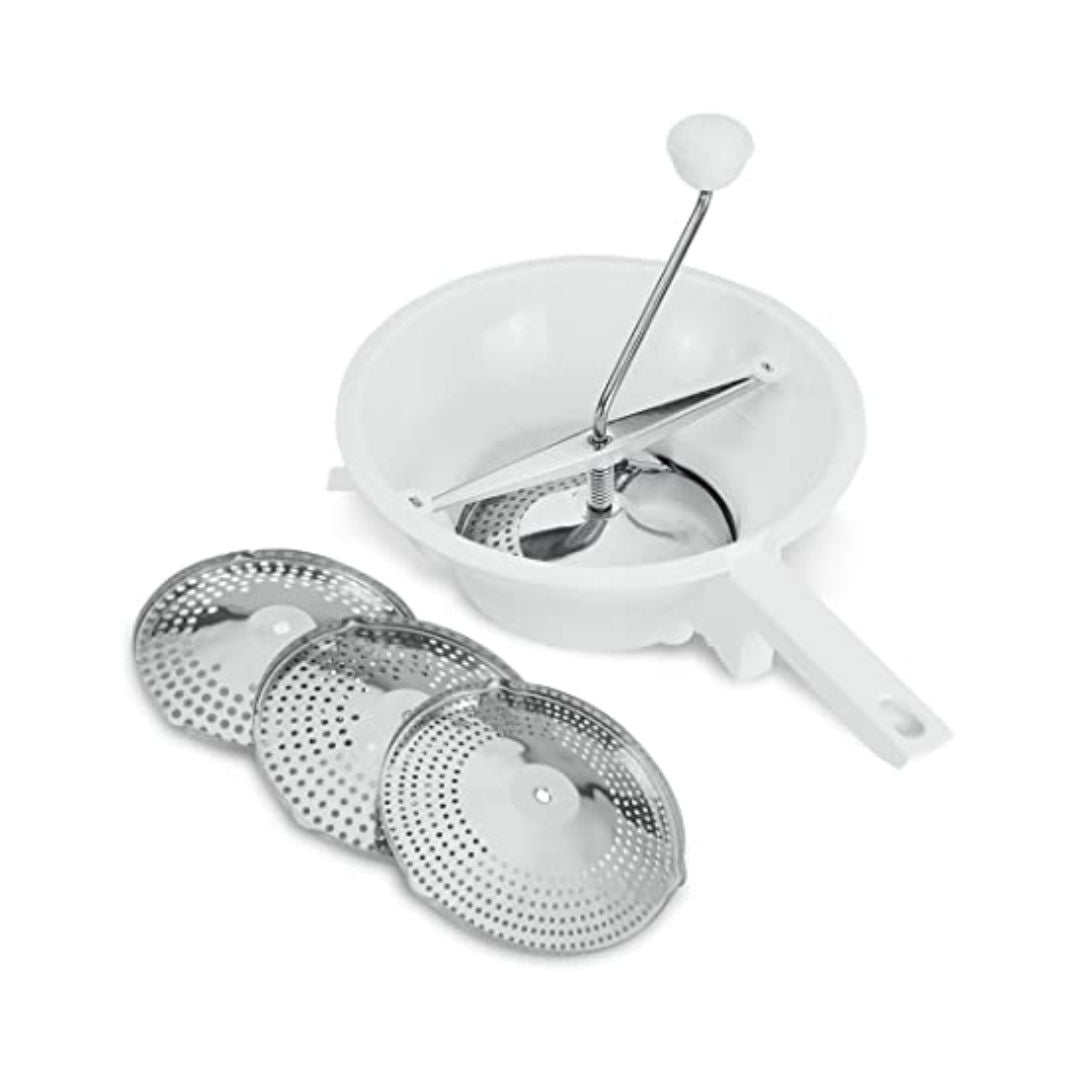 Metaltex Food Mill with Stainless Steel Discs