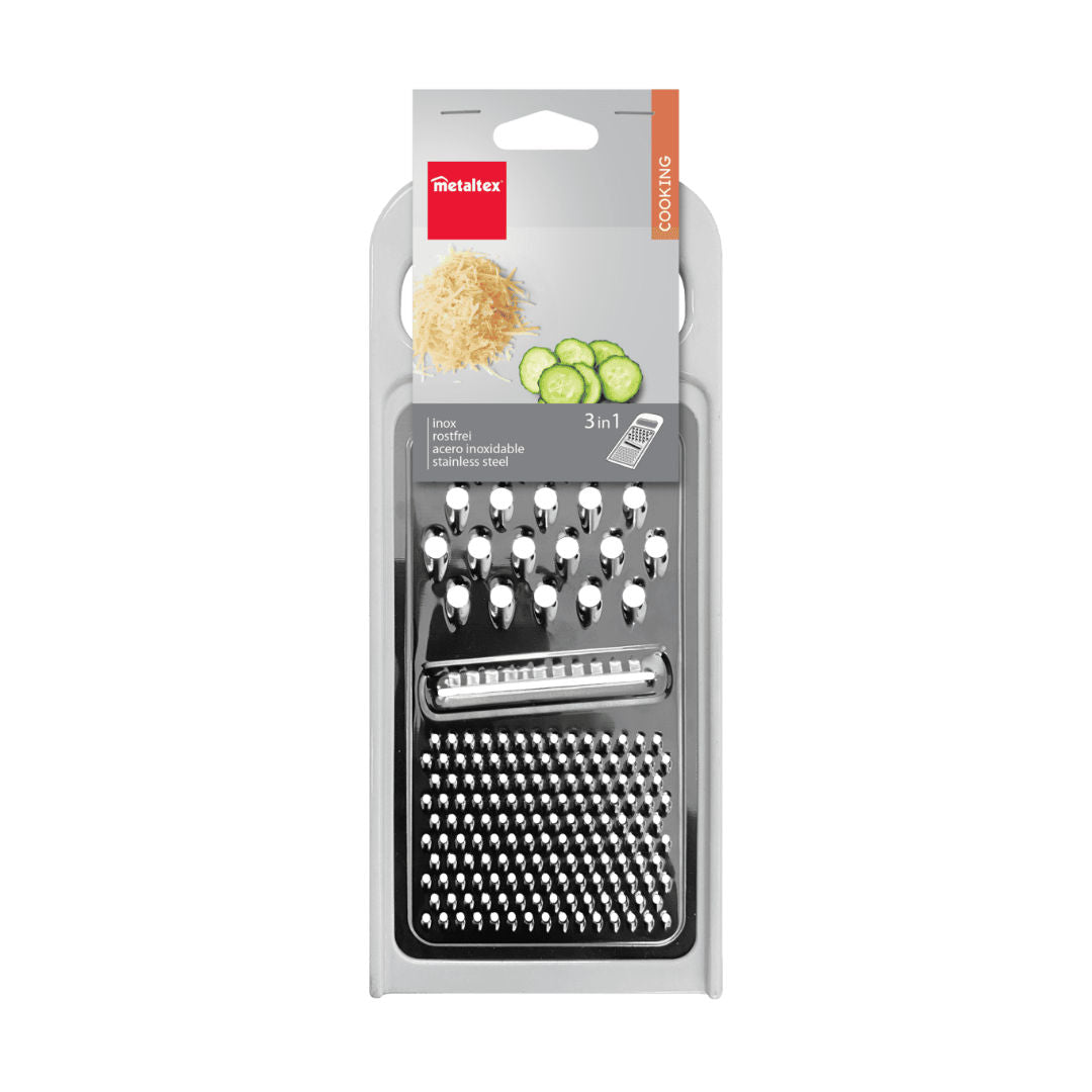 Metaltex Universal Grater, Stainless Steel