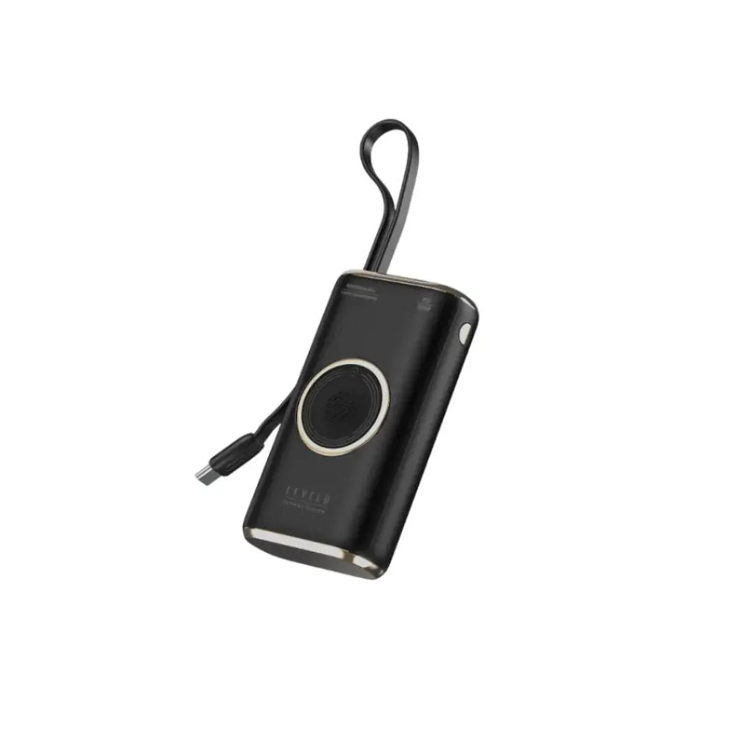 Levelo Roma 10000mAh Power Bank With Integrated Cable & Apple Watch Charger, Fast Charging
