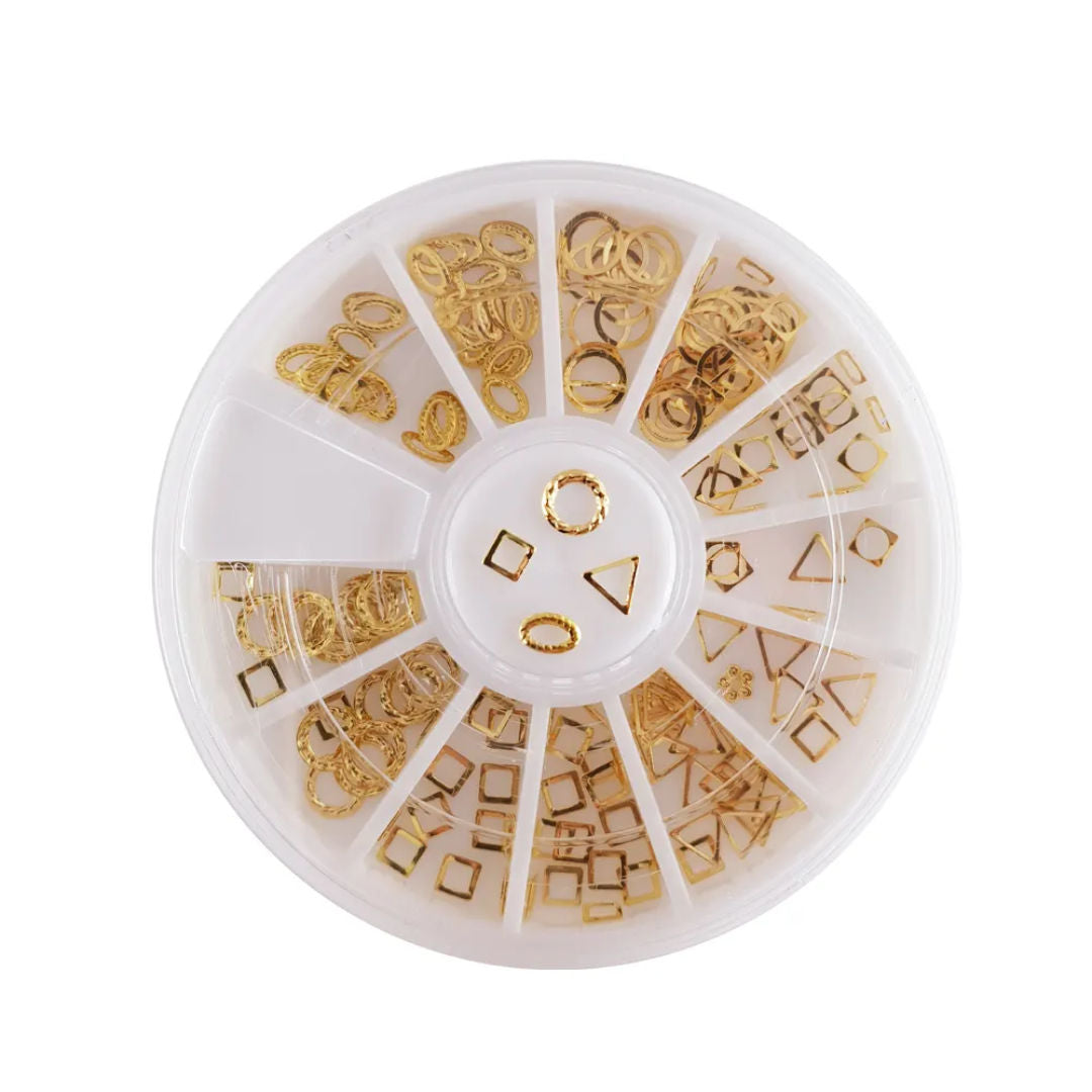 NOVELL Nail Fashion Metalic Jewellry Art