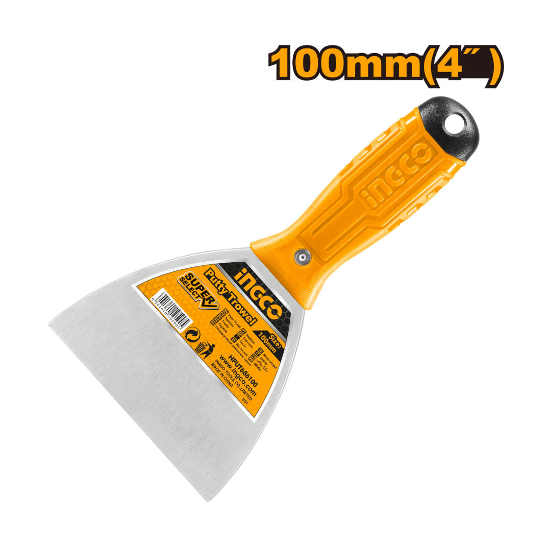 INGCO Carbon Steel Putty Trowel, 100mm
