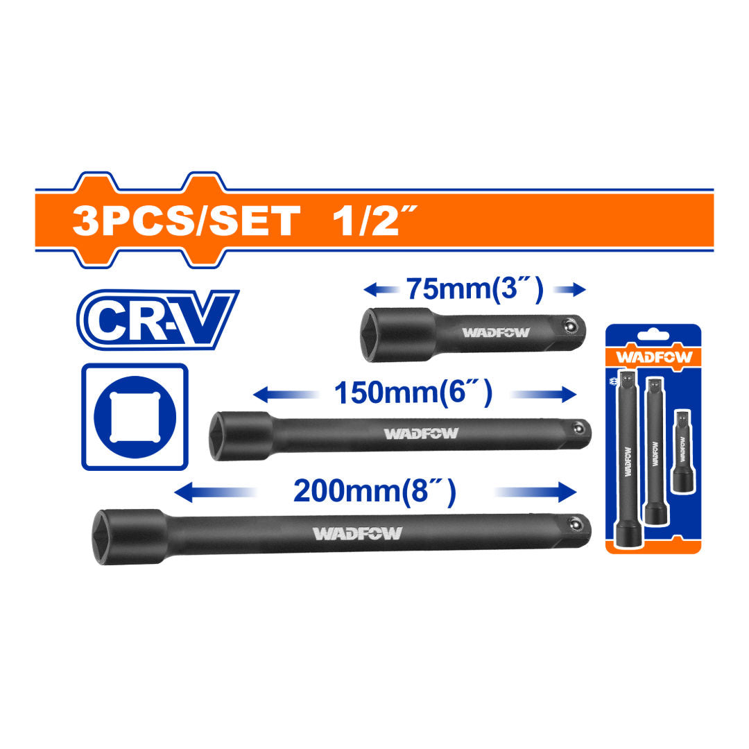 WADFOW 1/2" Impact Extension Bar