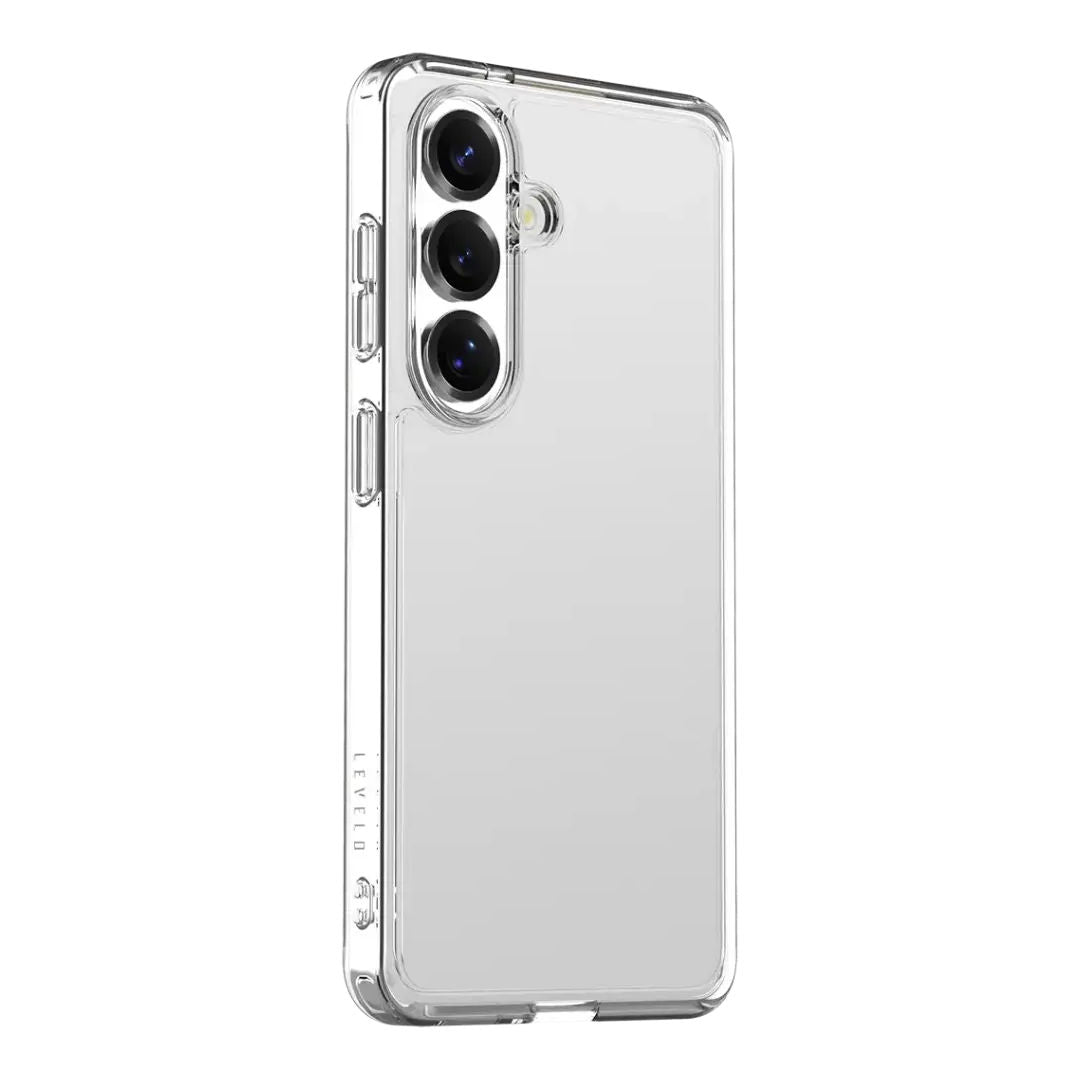 Levelo Clara Clear Case For Samsung S26 Series, Transparent
