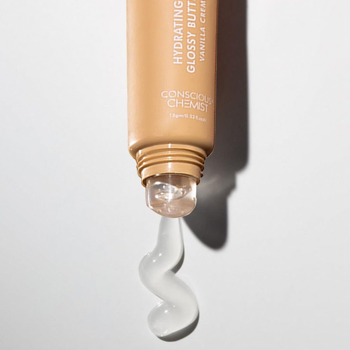 Conscious Chemist Peptide Lip Balm - Lush Lips with SPF15 | 15g | Vanilla Creme