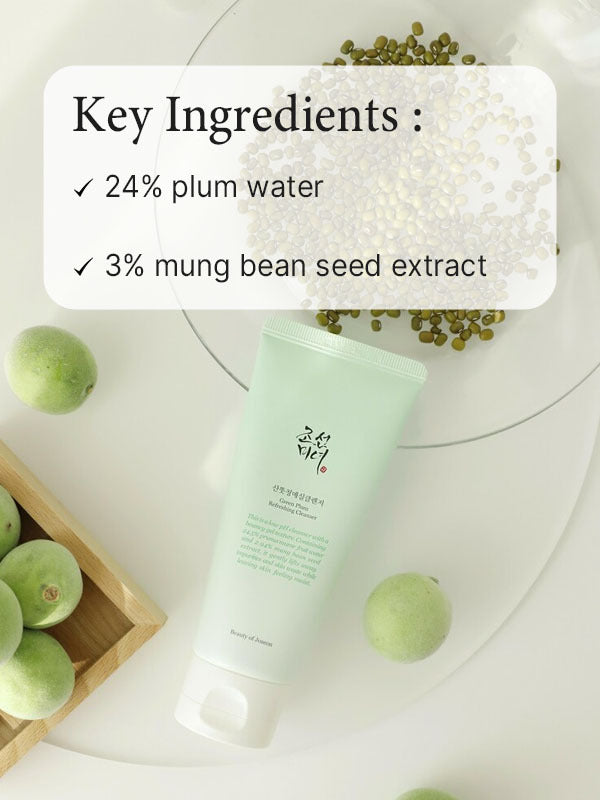 BEAUTYOFJOSEON_Green Plum Refreshing Cleanser 100ml