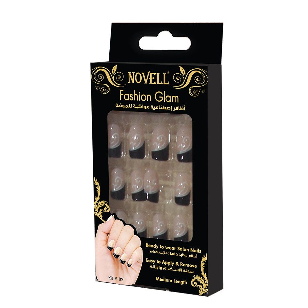 مجموعة أظافر اصطناعية من نوفيل