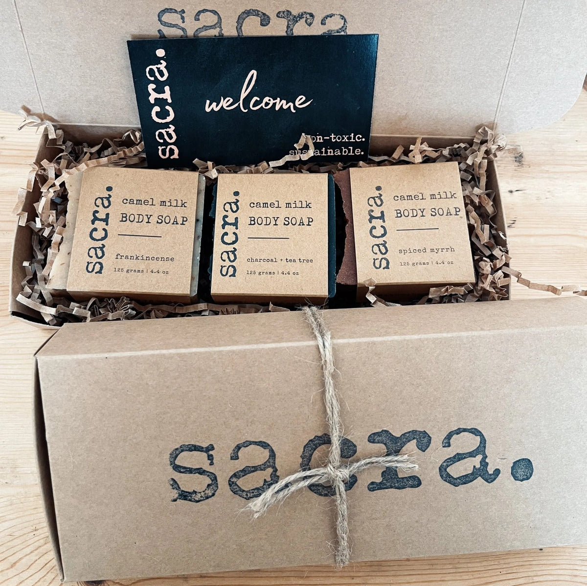 Build Your Own 3-Piece Camel Milk Soap Gift Set