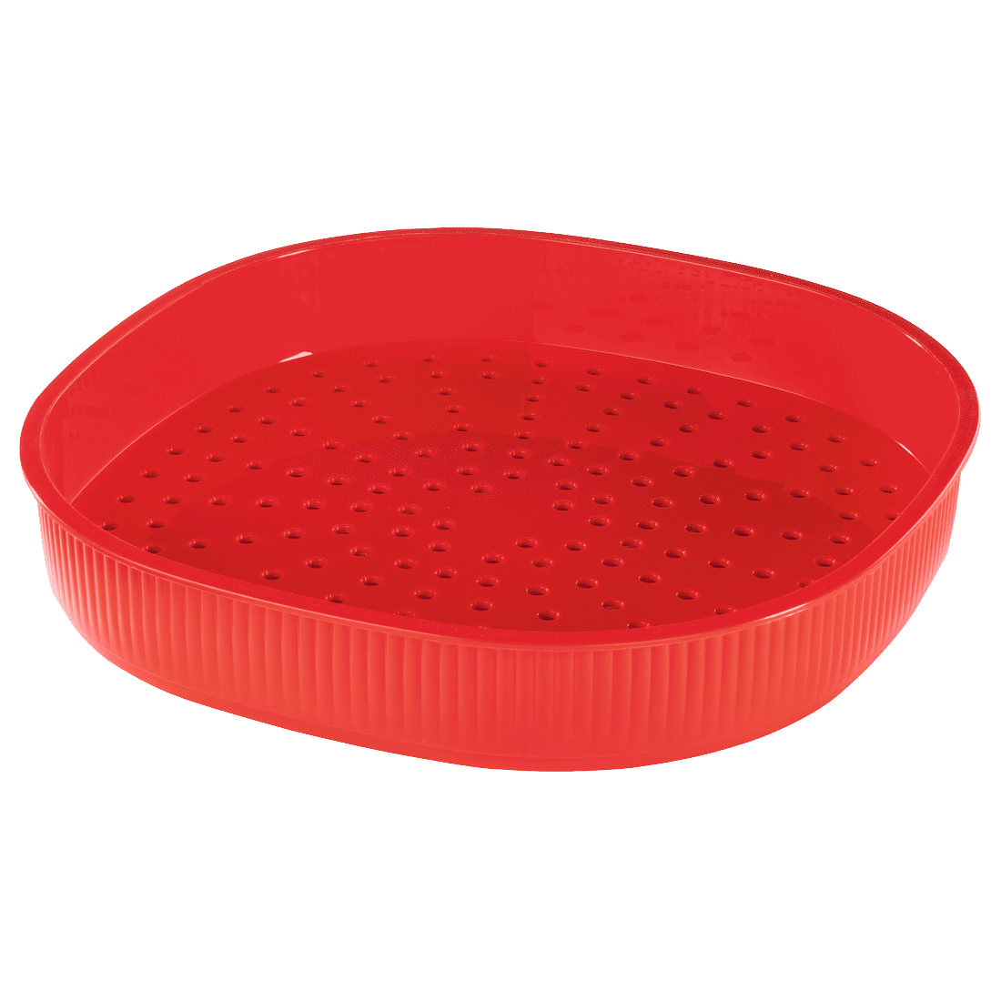 XAVAX 111485 Microwave Steam Cooker, PP, 4 Litres, red
