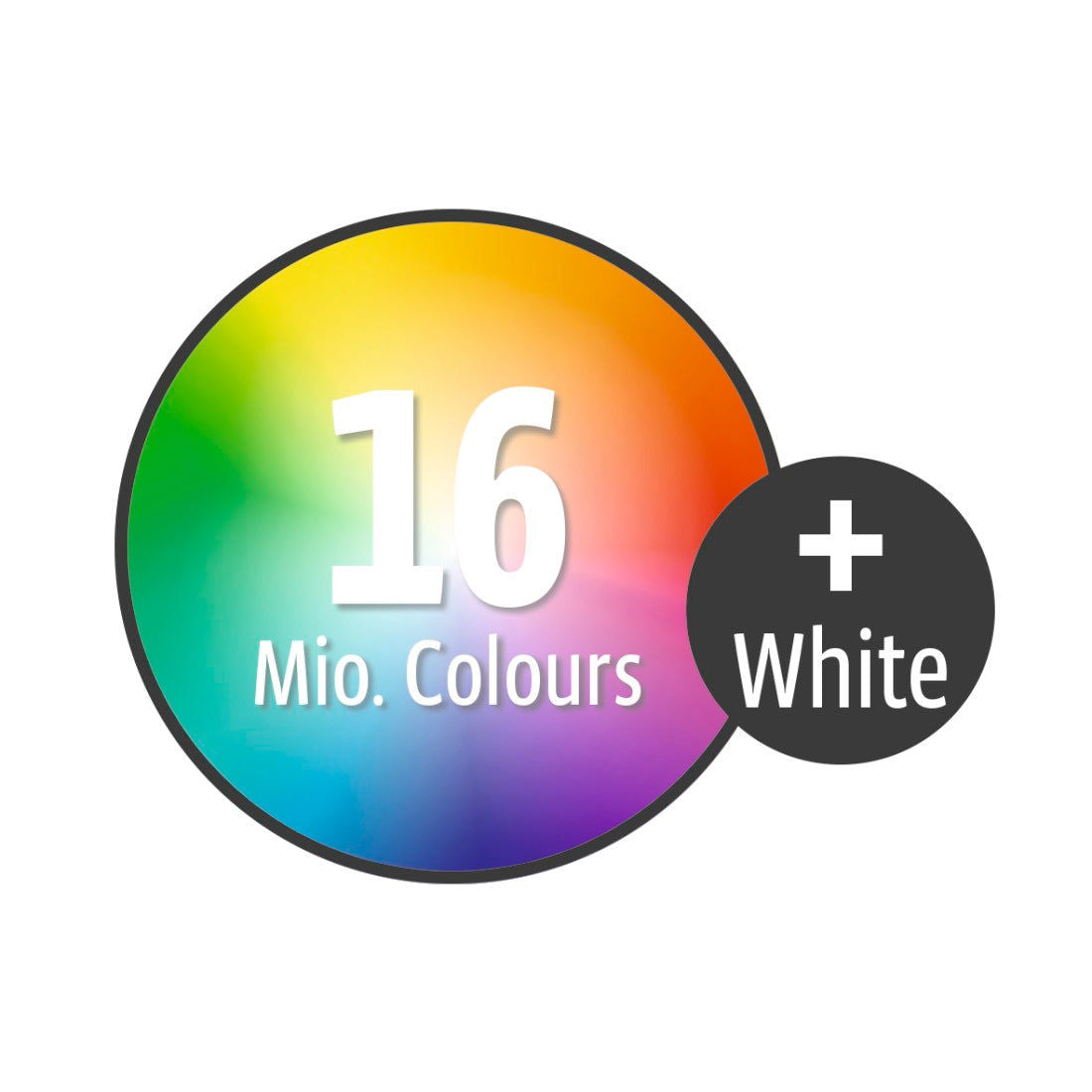 مصباح Hama 176547 WiFi-LED، E27، 10 وات، RGB، قابل للتعتيم