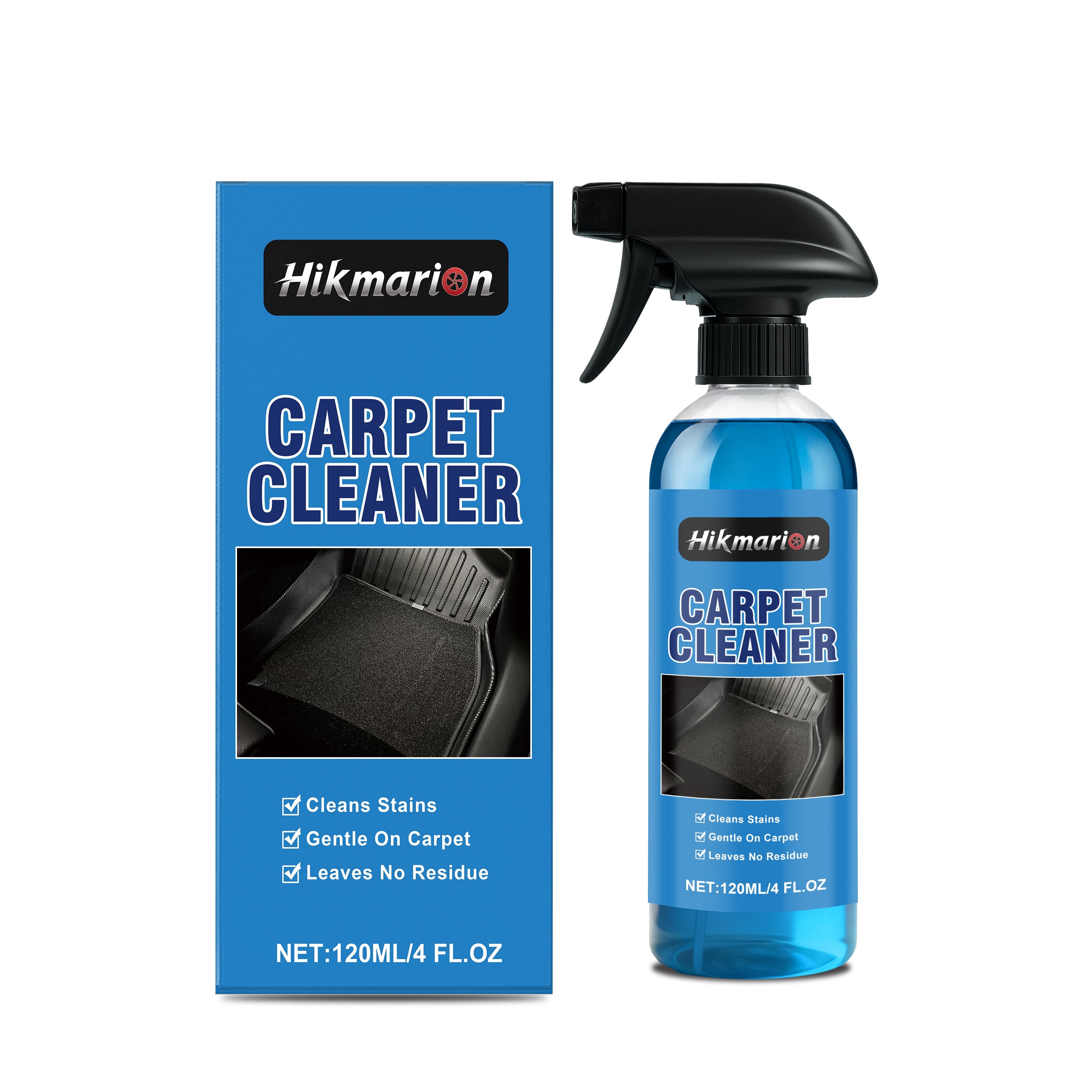 Carpet Cleaner, Deep Stain Removal, Eco-Friendly, Easy to Use ,120ml